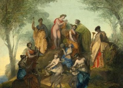 趣味词源muse-缪斯女神(Muses)掌管文学艺术女神