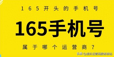 深入了解165号段:虚拟运营商的新领地
