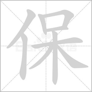 查字.保字