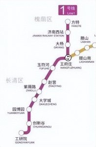 济南最新地铁线路图,9条线全部整理齐了